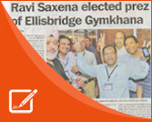 In The Press - Ravi S Saxena